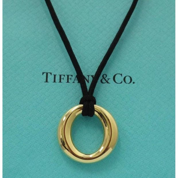Tiffany & Co.  Elsa Peretti Spain Sevillana Pendant 18k Gold