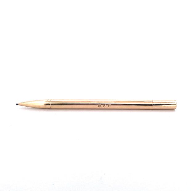 Authentic Tiffany & Co 14K Yellow Gold Pencil with Refill