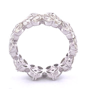 Elegant 14k White Gold Diamond Ring