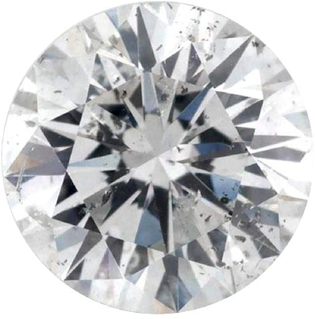 Natural Loose 1.01 Carat H-I I2 Round Brilliant Diamond Engagement Closeout