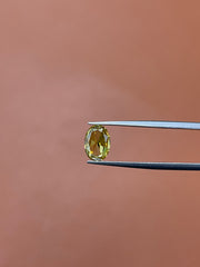 GIA 0.77CT Fancy Deep Brownish Yellow SI1 Oval Cut Loose Diamond