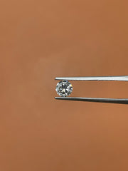 GIA Certified 0.62CT Round Brilliant Fancy Grey Diamond