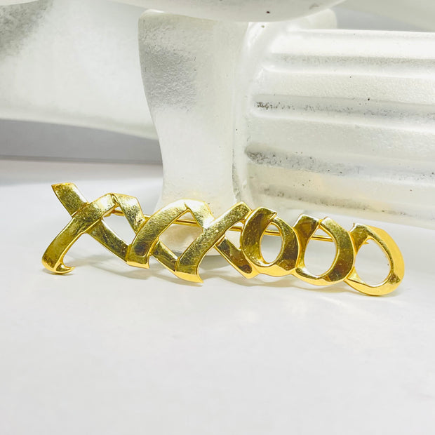 Tiffany & Co 18K Yellow Gold Paloma Picasso Brooch