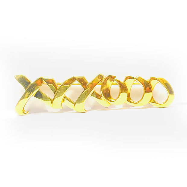 Tiffany & Co 18K Yellow Gold Paloma Picasso Brooch