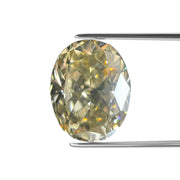 1.52 CARAT OVAL BRILLIANT GIA CERTIFIED FNCY BROWNISH YELLOW SI1 CLARITY DIAMOND