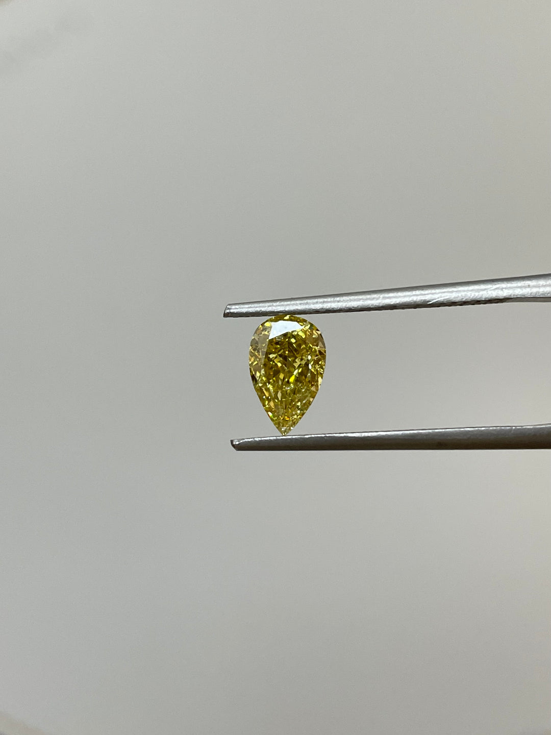 Factory 0.62 Carat Natural Loose Diamond 5.75 X 4.90 mm i3 Clarity 100 % gerented natural Yellow Coffee Fancy colour Pear Shape Diamond RD113