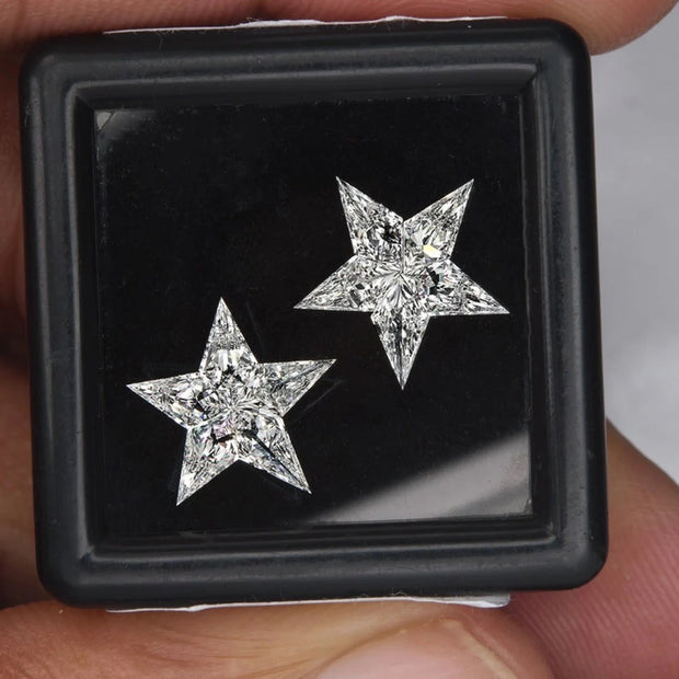 10/0.59 CARAT STAR SHAPE G COLOR VVS2 CLARITY NATURAL DIAMOND