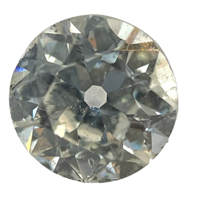 0.71 CARAT CIRCULAR BRILLIANT GIA CERTIFIED H COLOR I1 CLARITY DIAMOND