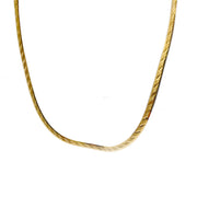 Timeless 14K Yellow Gold Fishtail Chain