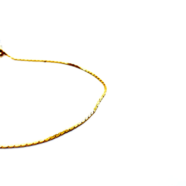 Timeless Elegance 14K Yellow Gold Chain Bracelet