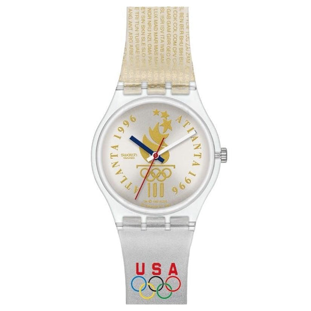 Vintage Swatch Swiss Atlanta 1996 Olympic Games GZ150J-Unworn