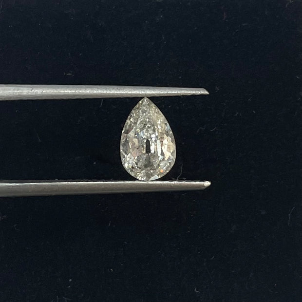Natural Loose 1.01 G SI2 Pear Cut Diamond