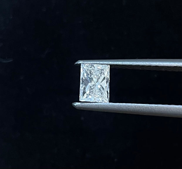 GIA Certified 0.50 Carat Princess Cut Diamond Stunning High-Quality Stone G VS1