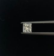 GIA Certified 0.60 Carat Princess Cut Diamond High-Quality, D VS2 Stone