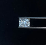 GIA-certified 1.02 Carat Princess Cut Natural Diamond