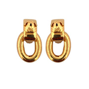 Convertible Vintage Chanel Earrings - 18K Gold Plated