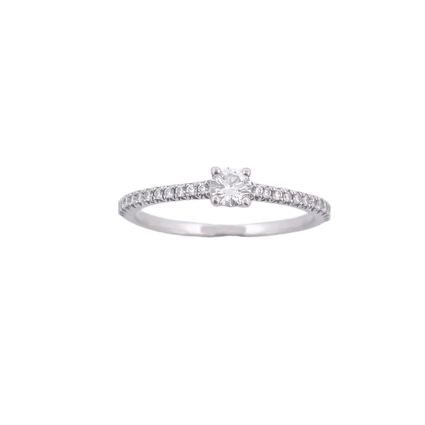 Modern Tiffany&Co. Diamond Ring