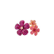 Blossoming Beauty Ruby Diamond Ring - 2.30 TCW