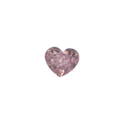 GIA Certified 0.24 Carat Heart Shape Fancy Brownish Pink Natural Diamond