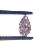 GIA Certified 0.31 Carat Pear Shape Fancy Brownish-Purple Pink Natural Diamond
