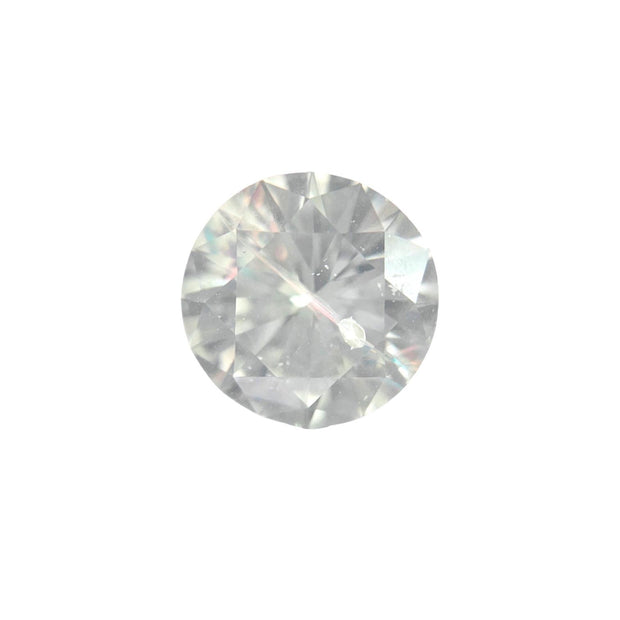 3.52 Carat Round Natural Diamond - L Color, I1 Clarity