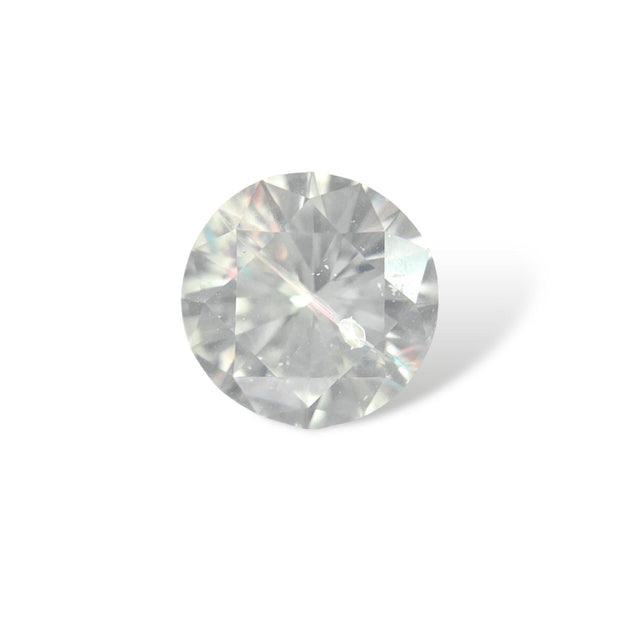 3.52 Carat Round Natural Diamond - L Color, I1 Clarity