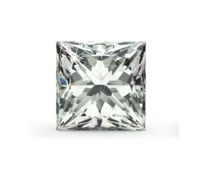 GIA-certified 0.54 Carat Princess Cut A Classic I SI2 Diamond,