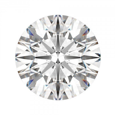 GIA Certified 0.58CT S-T I2 Round Brilliant Loose Diamond