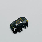 Extremely Rare 5.98 Carat Elephant Cut Black Natural Diamond