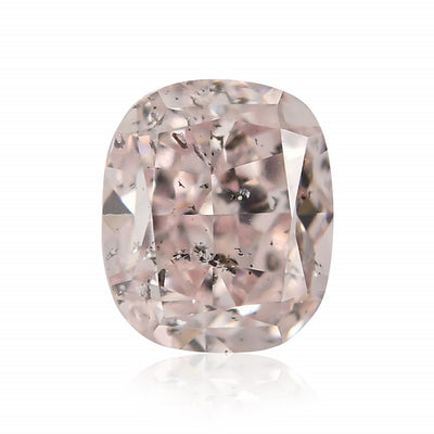 GIA Certified 0.25CT Fancy Pink Cushion Cut Diamond Closeouts