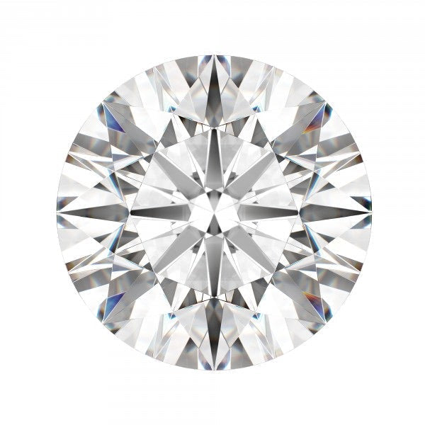 GIA Certified 0.58CT F SI2 Round Brilliant Loose Diamond