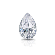 1.00 CARAT PEAR BRILLIANT GIA CERTIFIED X COLOR SI1 CLARITY NATURAL DIAMOND